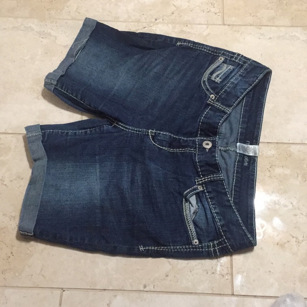 denim jean shorts